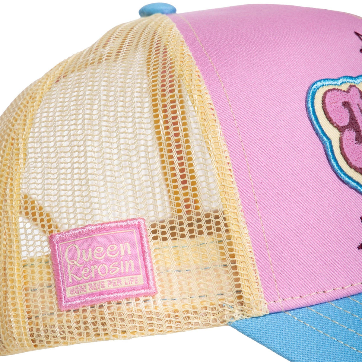 Trucker Cap 'Man Eater' i Pink