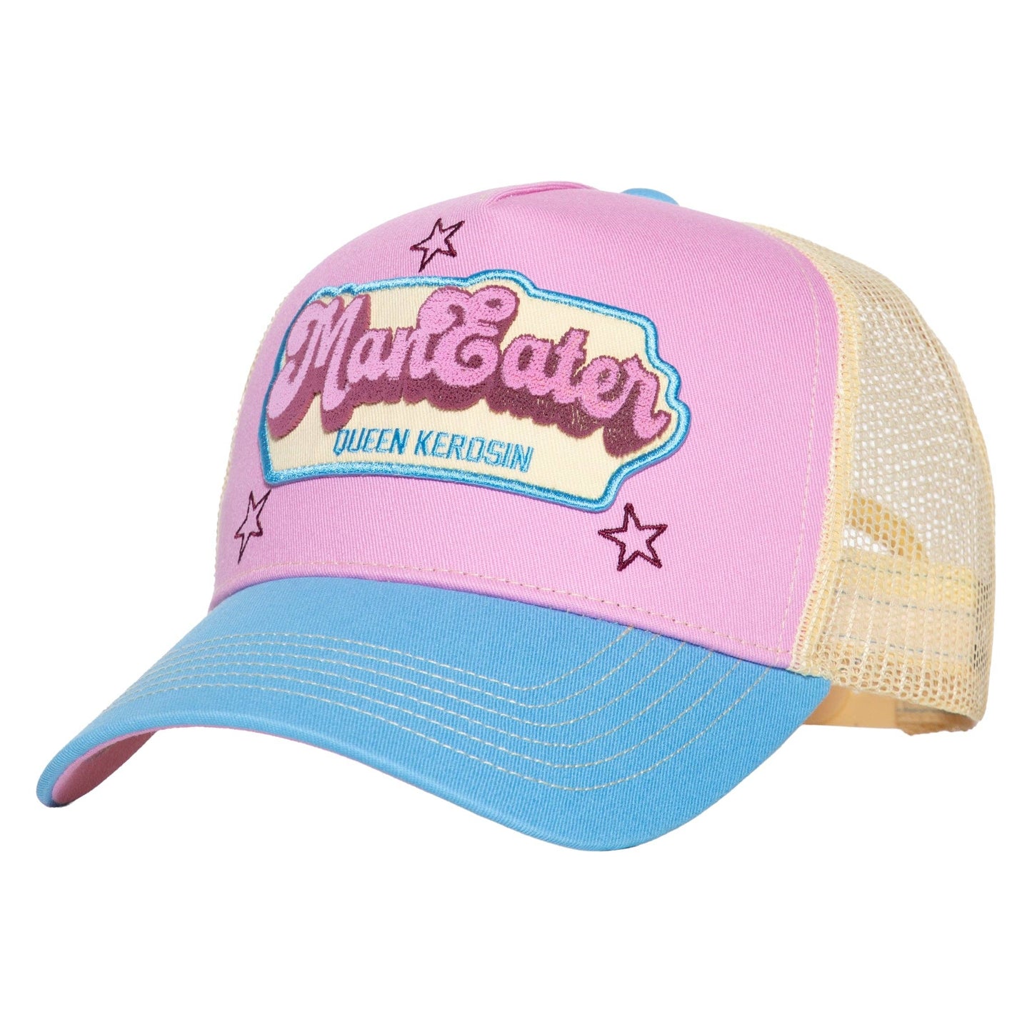 Trucker Cap 'Man Eater' i Pink
